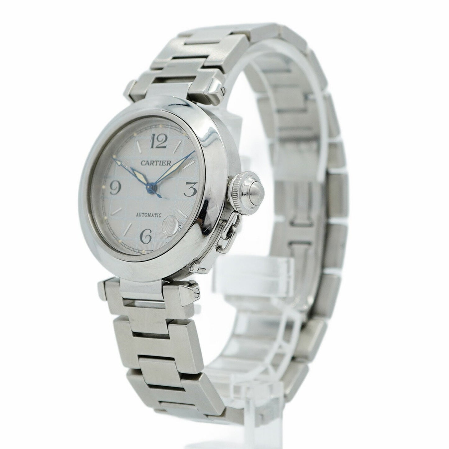 Cartier Pasha C W31023M7 Silver Dial