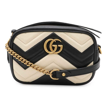 Gucci Gg Marmont Quilted Shoulder Bag