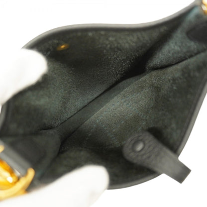 Leather Hermes Shoulder Bag Taurillon Clemence