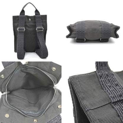 Hermes Herms Air Line Ad Pm Backpack In Dark Gray And Silver