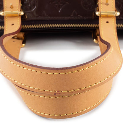 Louis Vuitton Rosewood Avenue Shoulder Bag Monogram Vernis Amaranth M93510