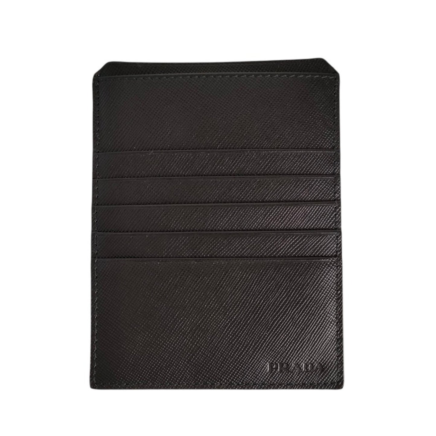 Prada Saffiano Leather Cow Card Holder/Card Case 2M0787 With Box