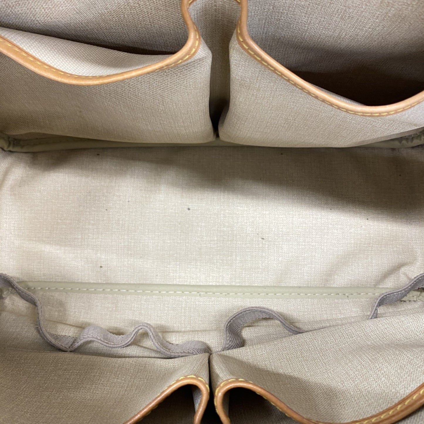 Louis Vuitton Monogram Deauville Handbag M47270 Brown