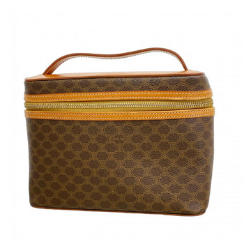 Celine Vanity Bag Macadam Brown