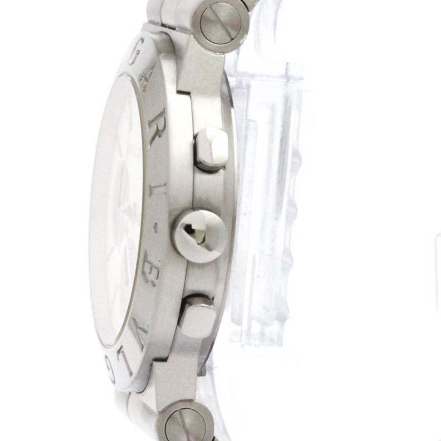 Bvlgari Diagono Sport Chronograph Automatic Watch Ch35S Auto Polished