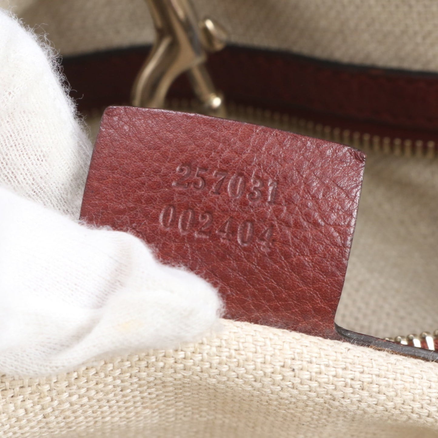 Canvas - Gucci Shoulder Bag - Tote Bag Leather