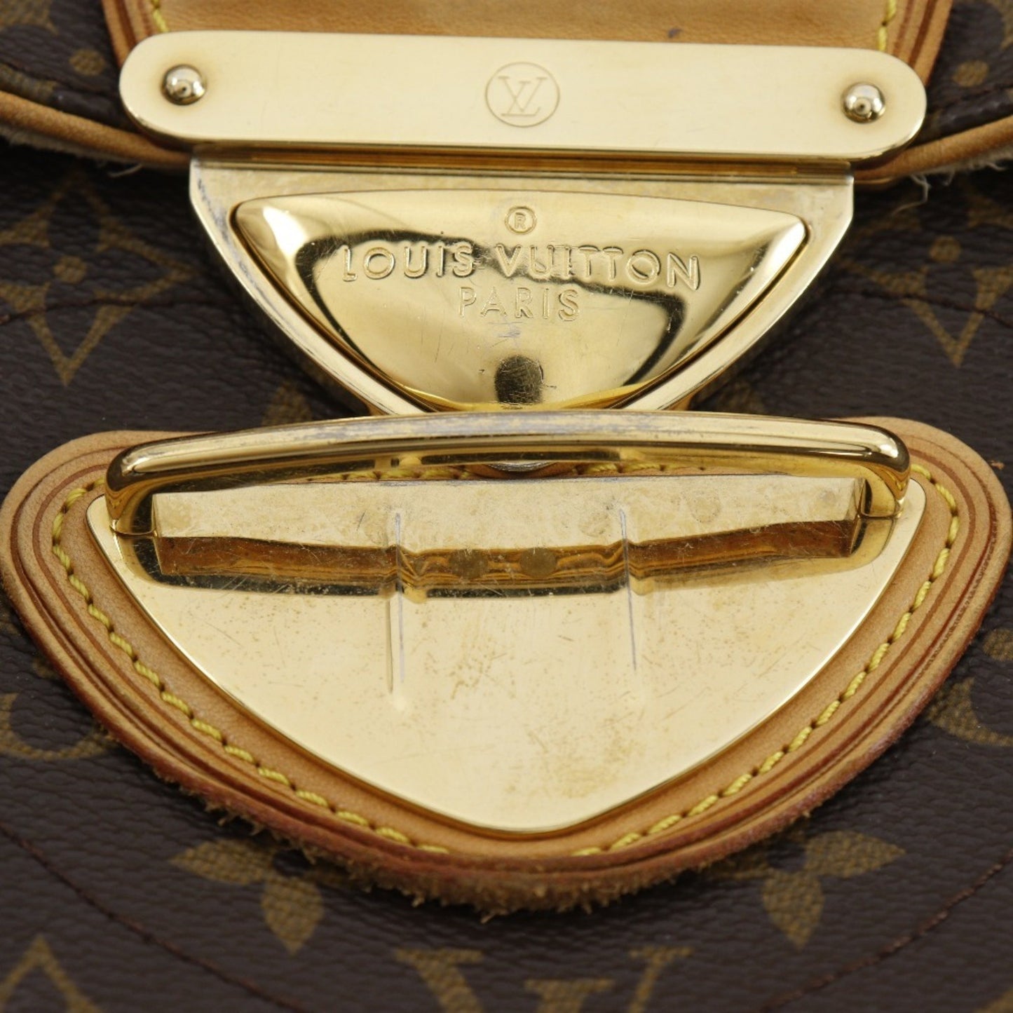 Louis Vuitton Beverly Mm Shoulder Bag M40121 Monogram Canvas 2007 Brown Fl4007 Flap