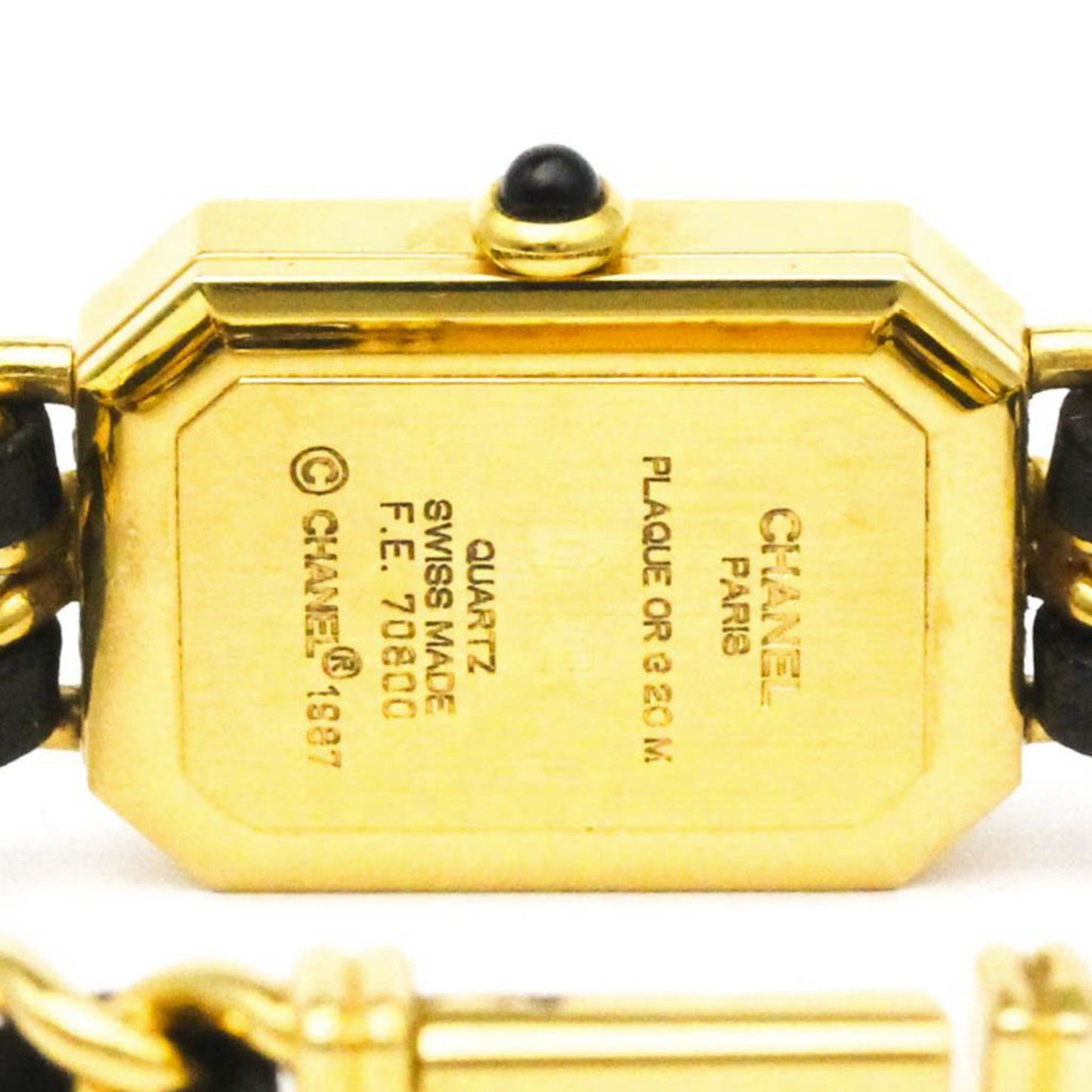 Chanel Premiere Size M Gold Plated Quartz