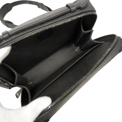 Louis Vuitton Taurillon Soft Handle Trunk M59163 Black 2-Way Bag