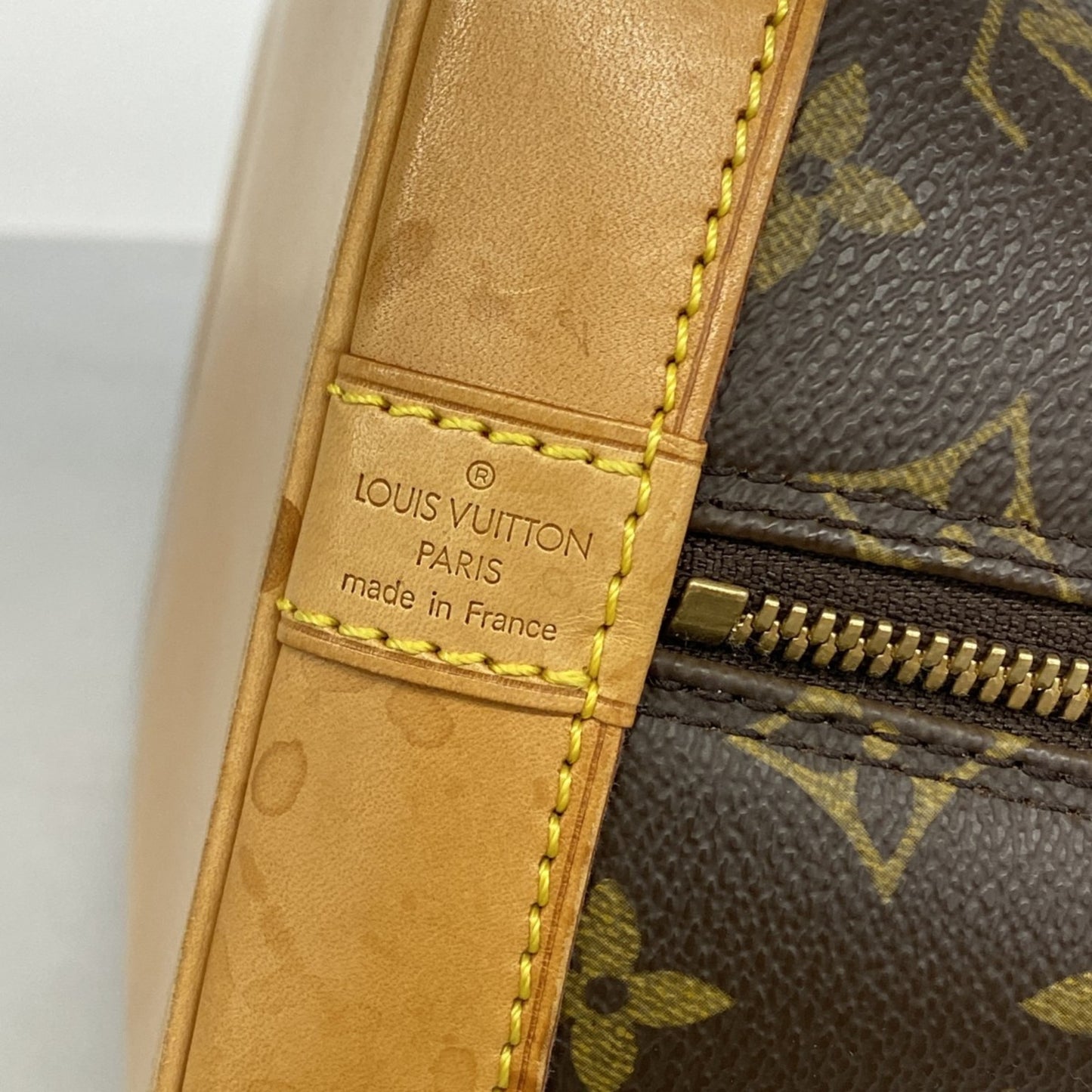 Louis Vuitton Monogram Alma Handbag M51130 Brown