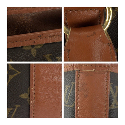 Louis Vuitton Vintage Monogram Sac Weekend Gm Brown With Gold Hardware