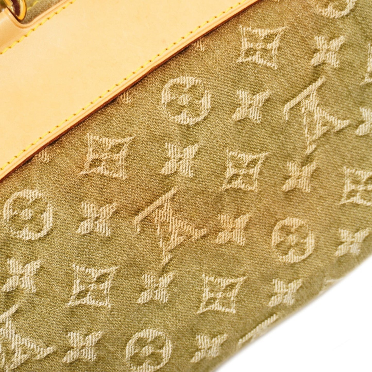 Louis Vuitton Monogram Denim Neo Speedy Handbag M95215 Khaki