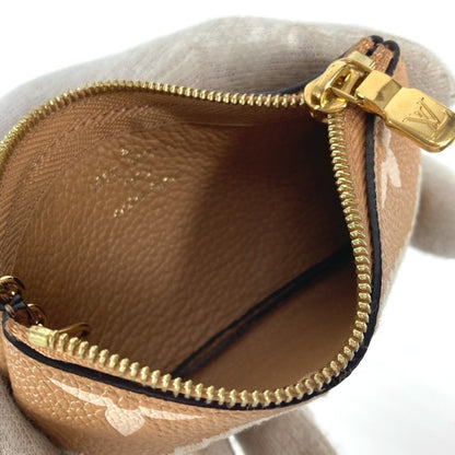 Louis Vuitton M81165 Monogram Empreinte Pochette Cle Wallet Coin Purse Key Ring Wallet/Coin Case