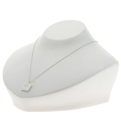 Tiffany Notes Square Necklace Silver