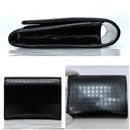 Fendi Card Case Ec-22688 Black Micro Zucca 7M0040 Business Holder Patent Leather 000Xh3 F0Xb8 Fendi