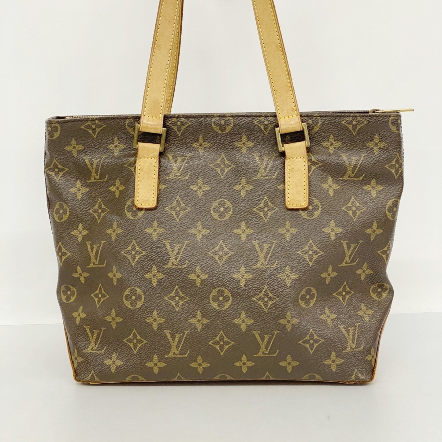 Louis Vuitton Monogram Cabas Piano Tote Bag M51148 Brown