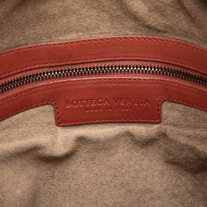 Bottega Veneta Intrecciato One-Shoulder Bag In Brown Leather