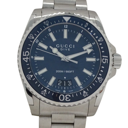 Gucci Men'S Dive Date Quartz Watch