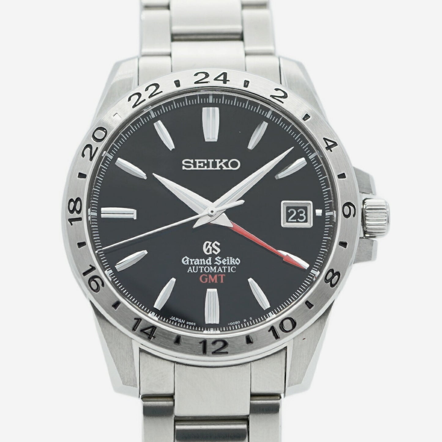 Seiko Grand 9S66-00B0 Sbgm027 Black Dial