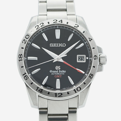 Seiko Grand 9S66-00B0 Sbgm027 Black Dial