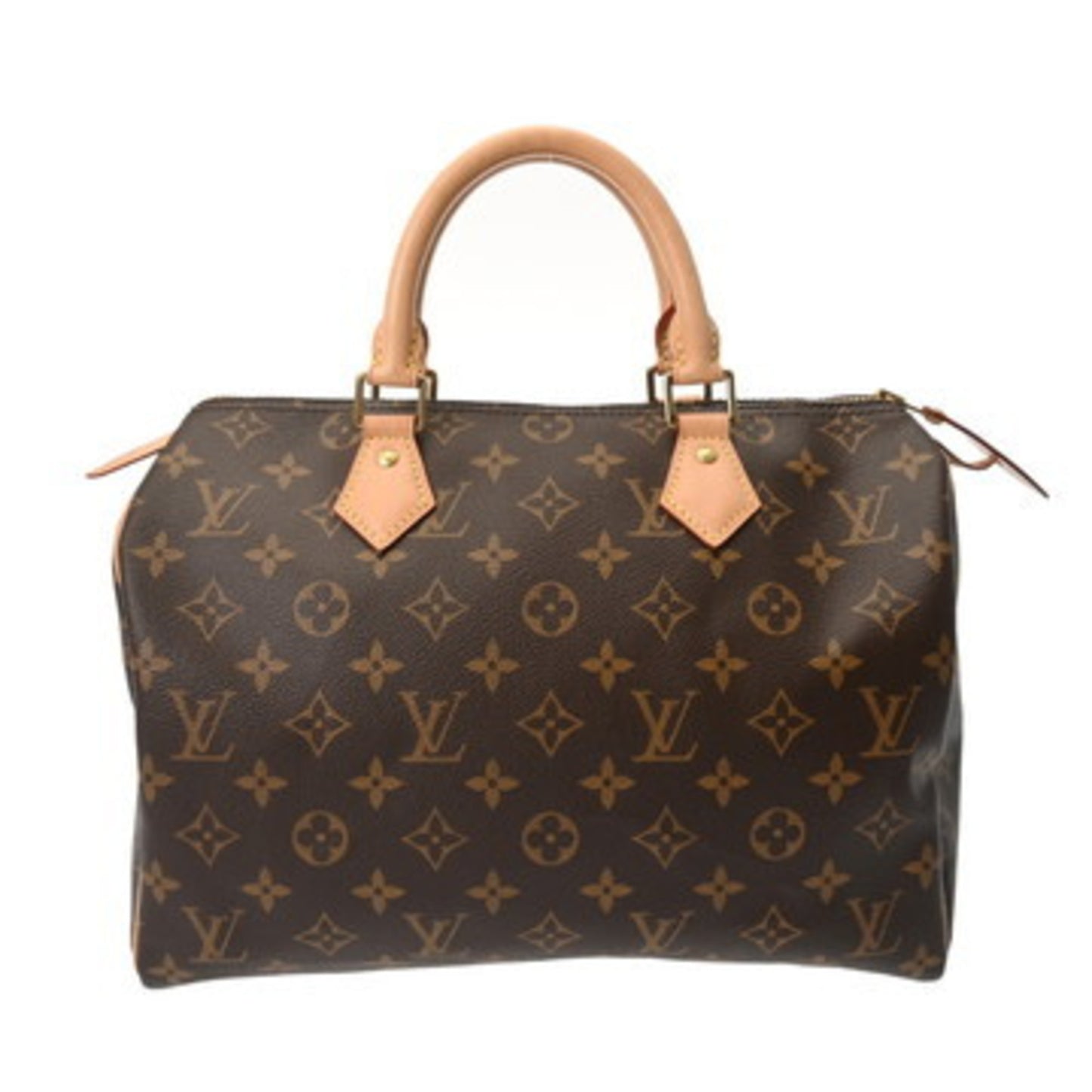 Louis Vuitton Monogram Speedy 30 New Model Brown M41108