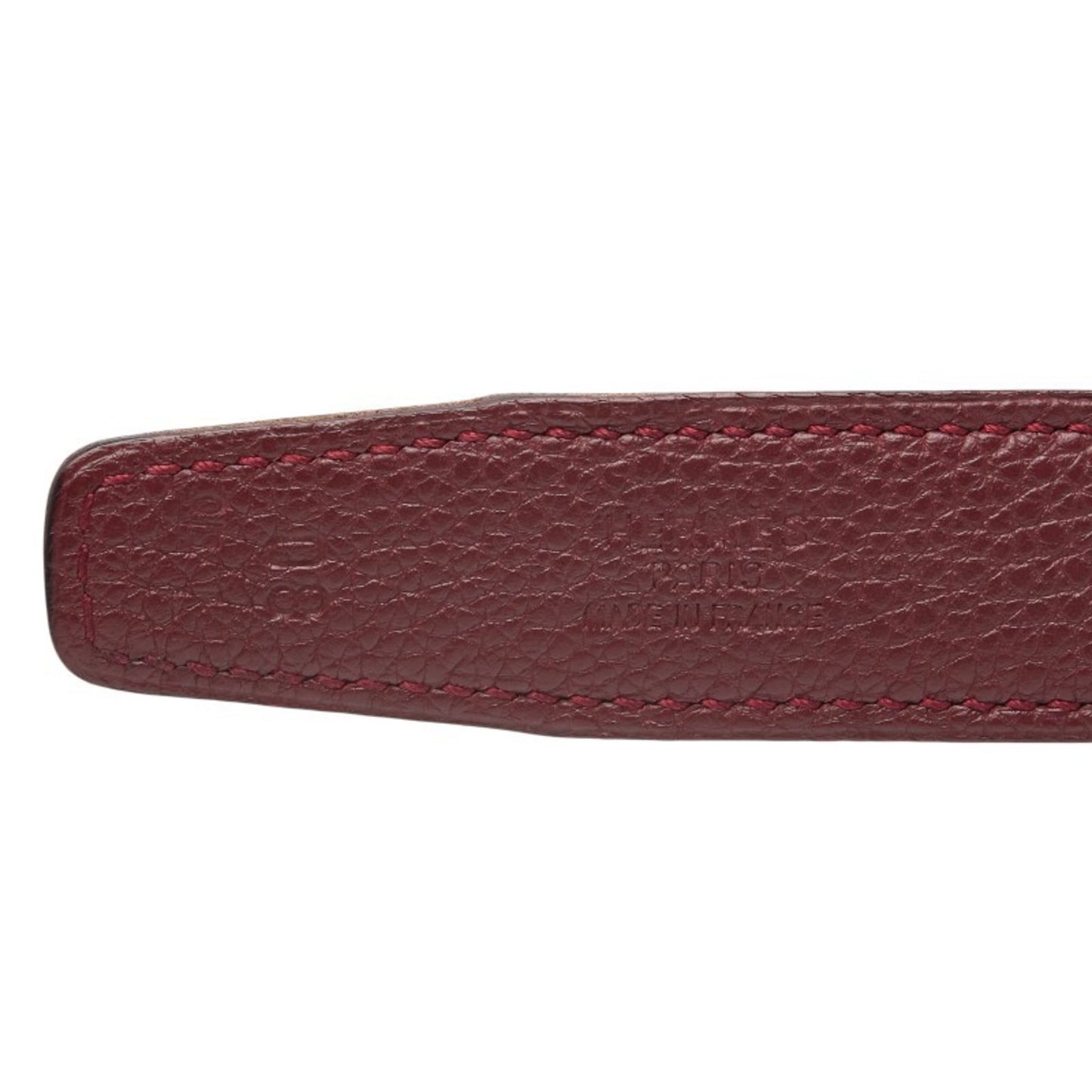 Hermes Herms Constance H-Buckle Reversible Belt