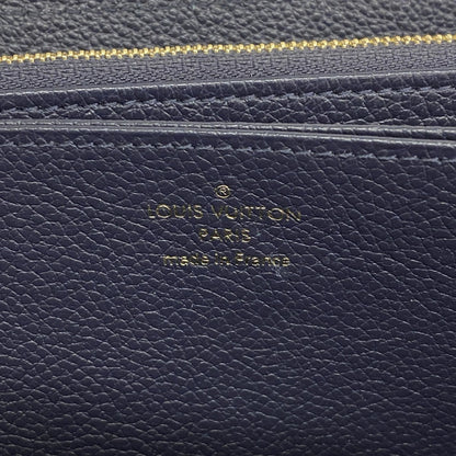 Louis Vuitton Monogram Empreinte Zippy Wallet M62121 Marine Rouge