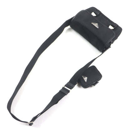 Prada 2Vd034 Triangle Logo Plate With Pouch