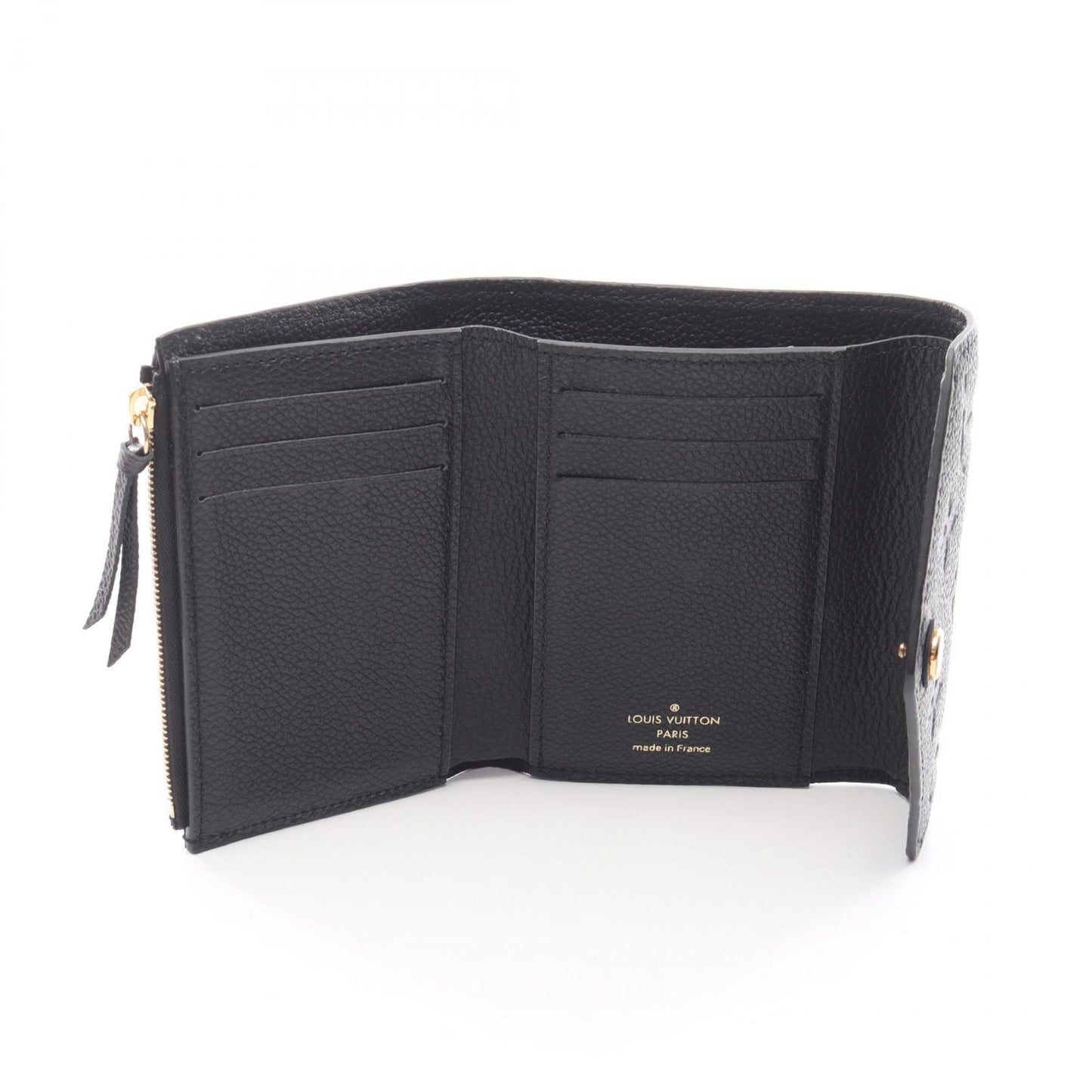 Louis Vuitton Victorine Portefeuille Tri-Fold Wallet In Monogram Empreinte Leather