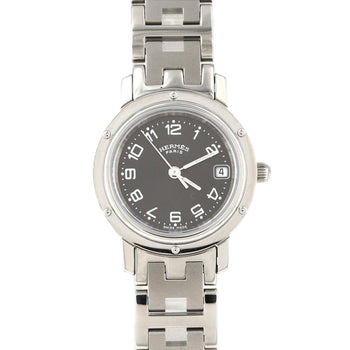 Herms Clipper Cl4.210 Stainless Steel Quartz Watch
