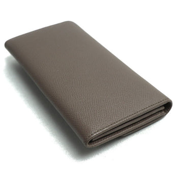 Salvatore Ferragamo Gancini Long Wallet Caraway Seed Gray 22D150