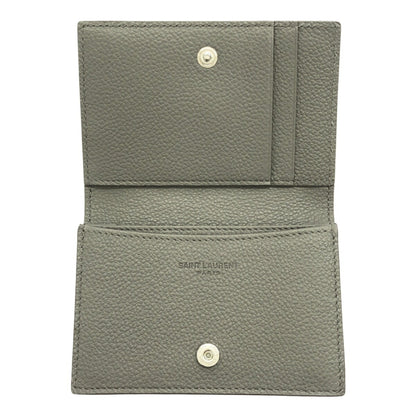 Saint Laurent Saint Laurent Card Case Business Holder Pass 468994 Gray Mikunigaoka Store