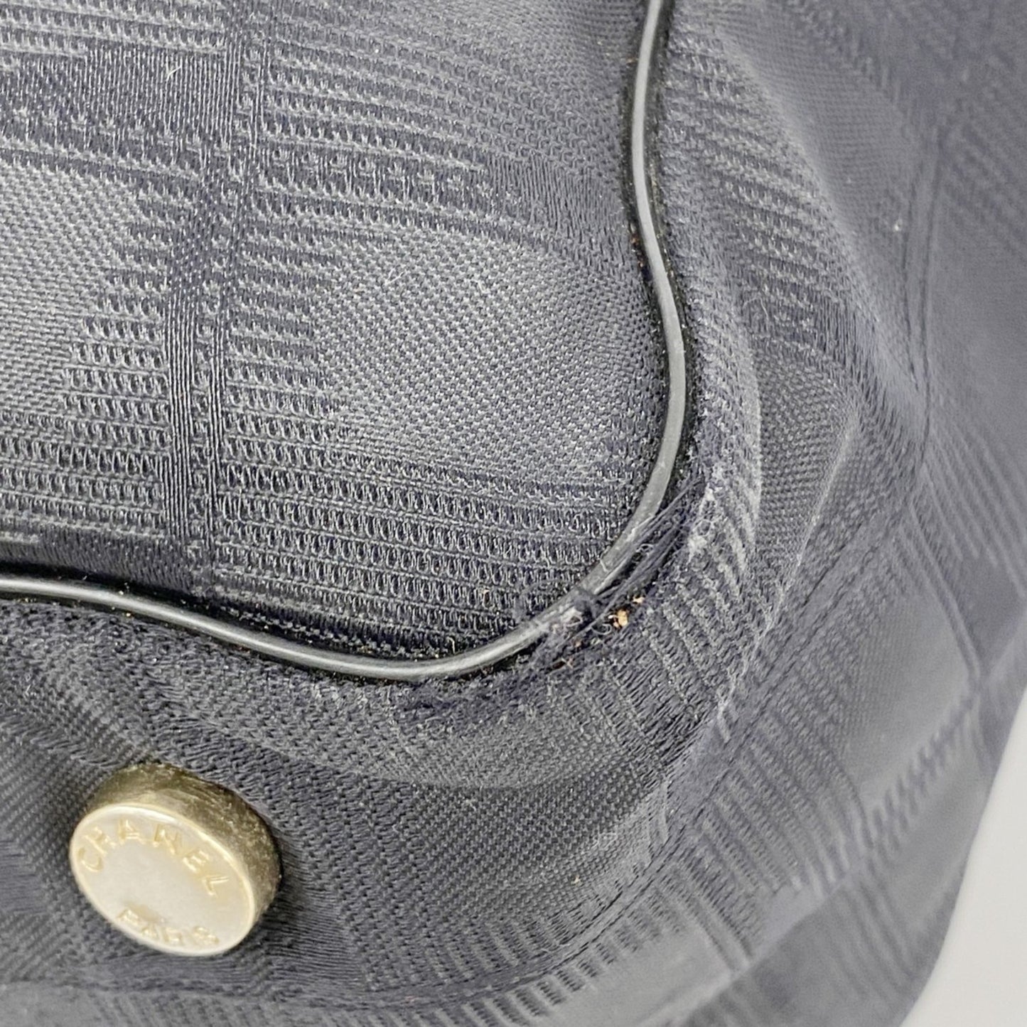 Chanel New Travel Nylon Tote Bag In Black