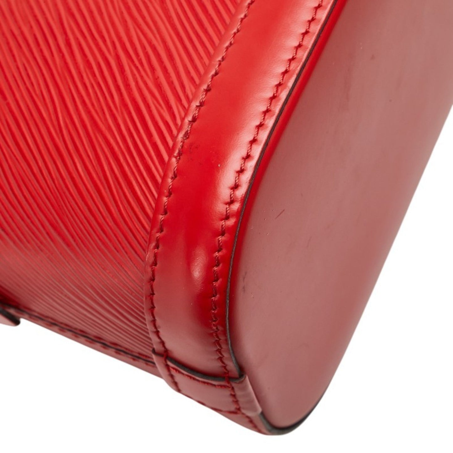 Louis Vuitton Epi Alma Mini Shoulder Bag M51404 Cocorico Red Leather