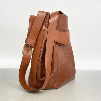 Louis Vuitton Epi Sac De Paul Pm Shoulder Bag M80203 Kenya Brown