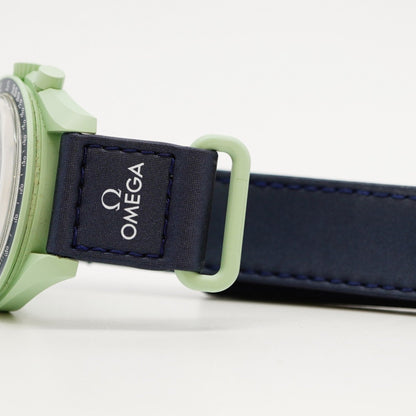 Swatch X Omega Mission On Earth So33G100 Navy Dial