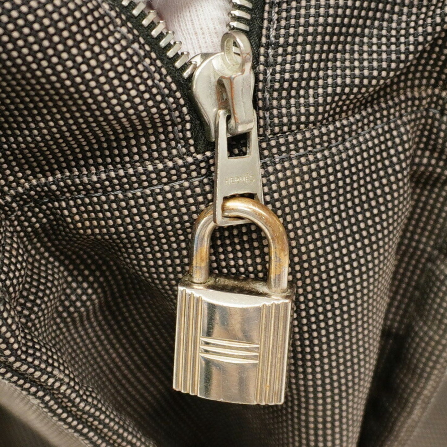 Hermes Herms Air Line Gm Canvas Tote Bag