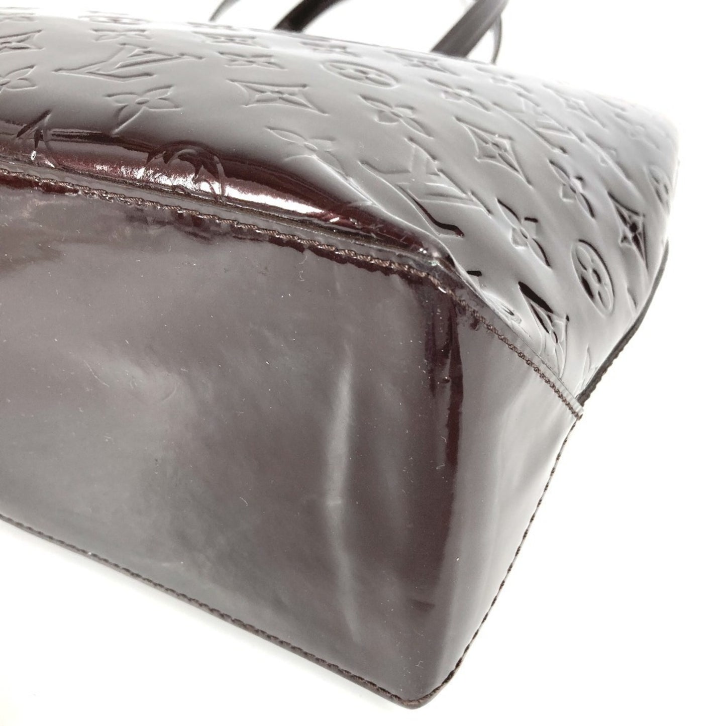 Louis Vuitton M91645 Monogram Vernis Wilshire Mm Tote Bag