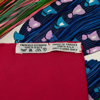 Hermes Herms Carr 90 Passementerie Scarf With Cord Decoration