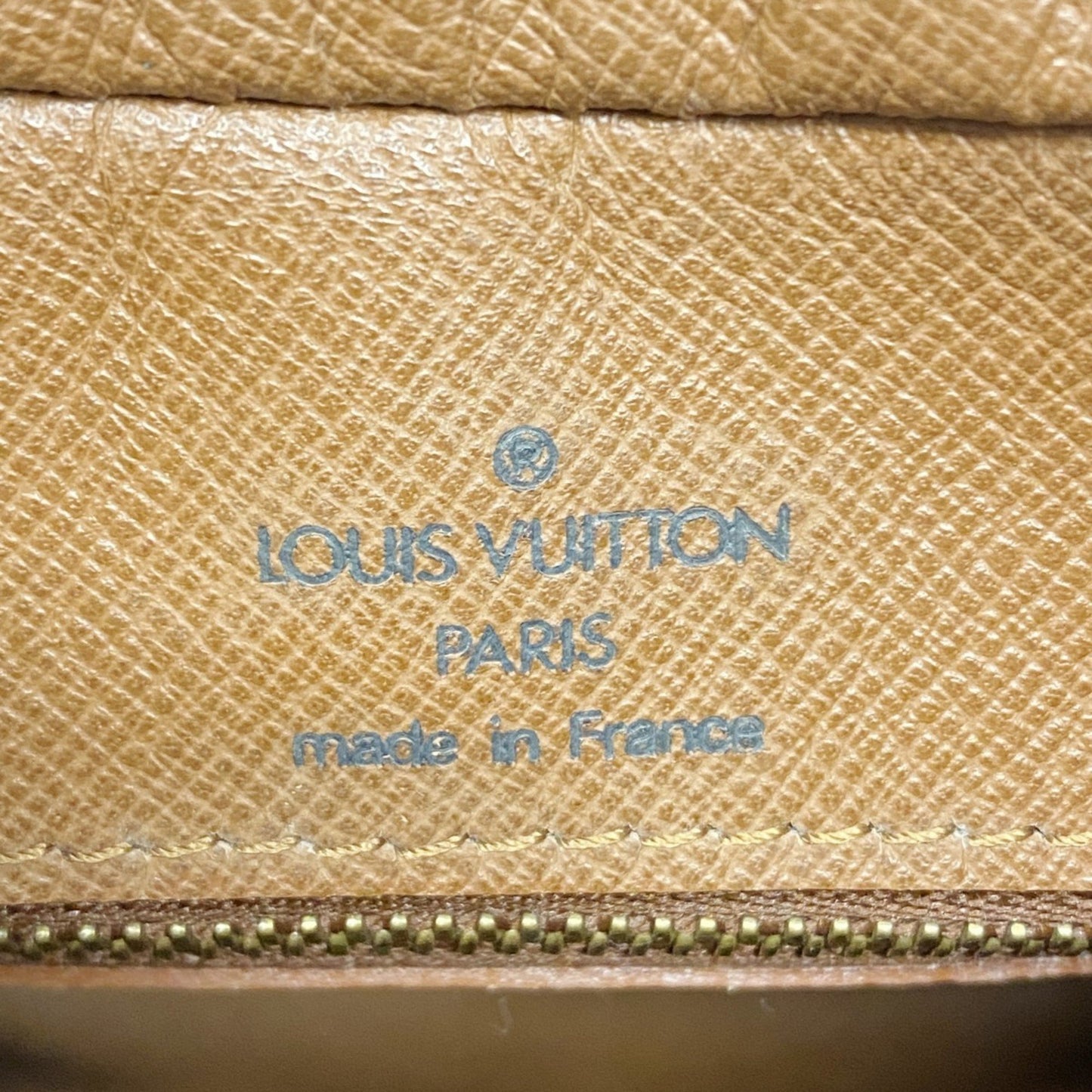 Louis Vuitton Monogram Boulogne 30 Shoulder Bag M51265 Brown