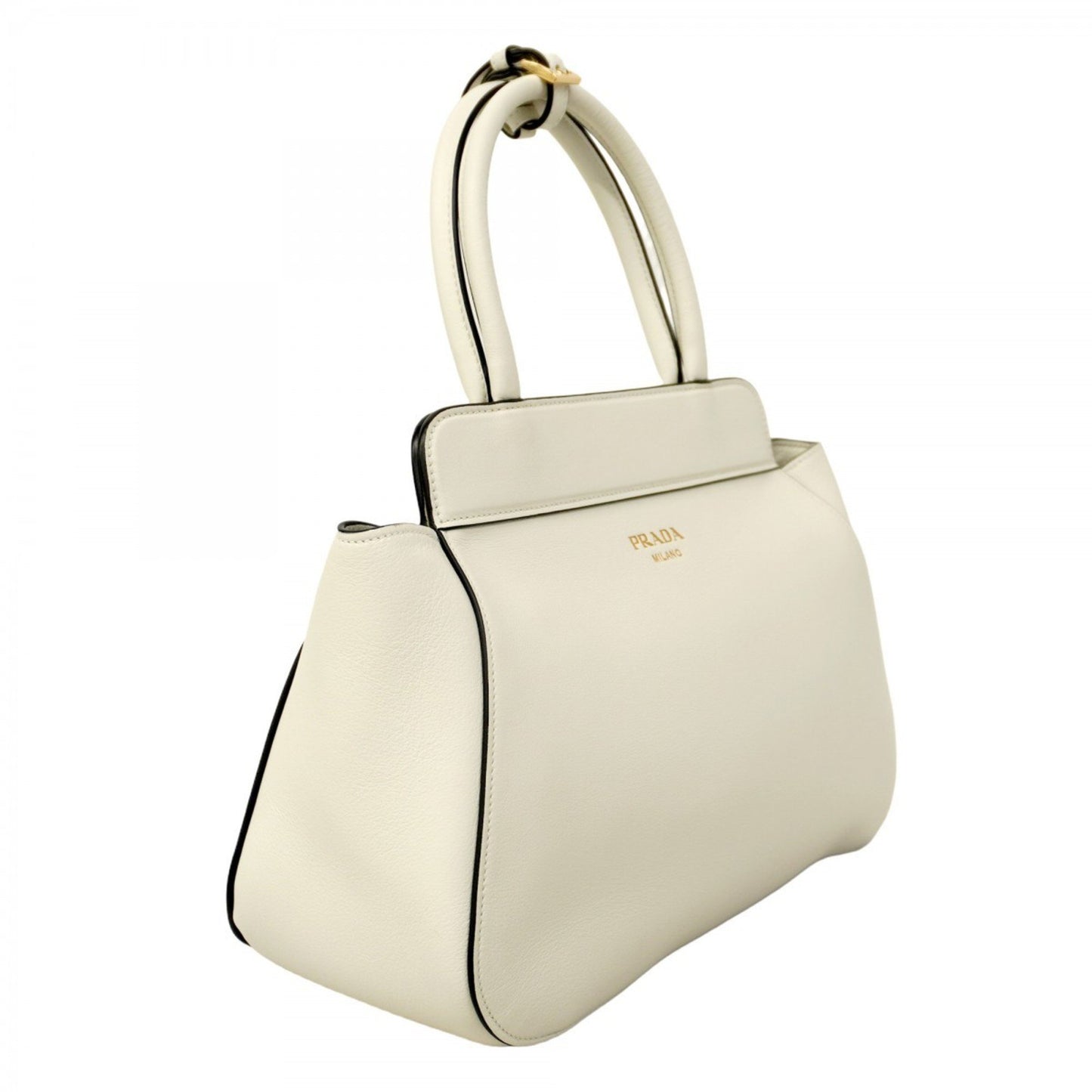 Prada Handbag Leather White