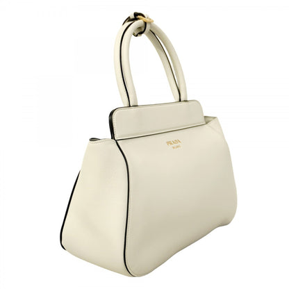 Prada Handbag Leather White