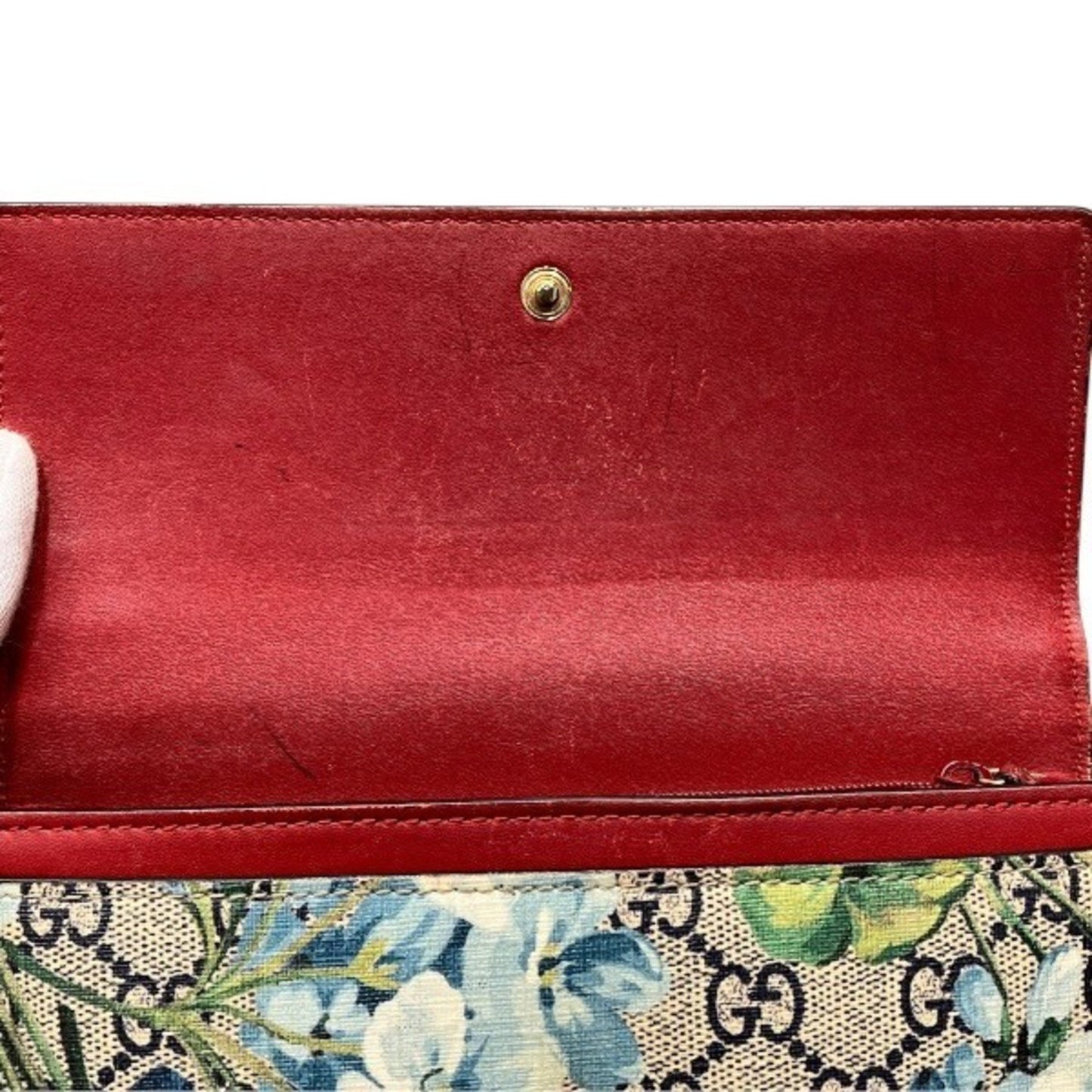 Gucci Gg Blooms Continental Wallet 404070