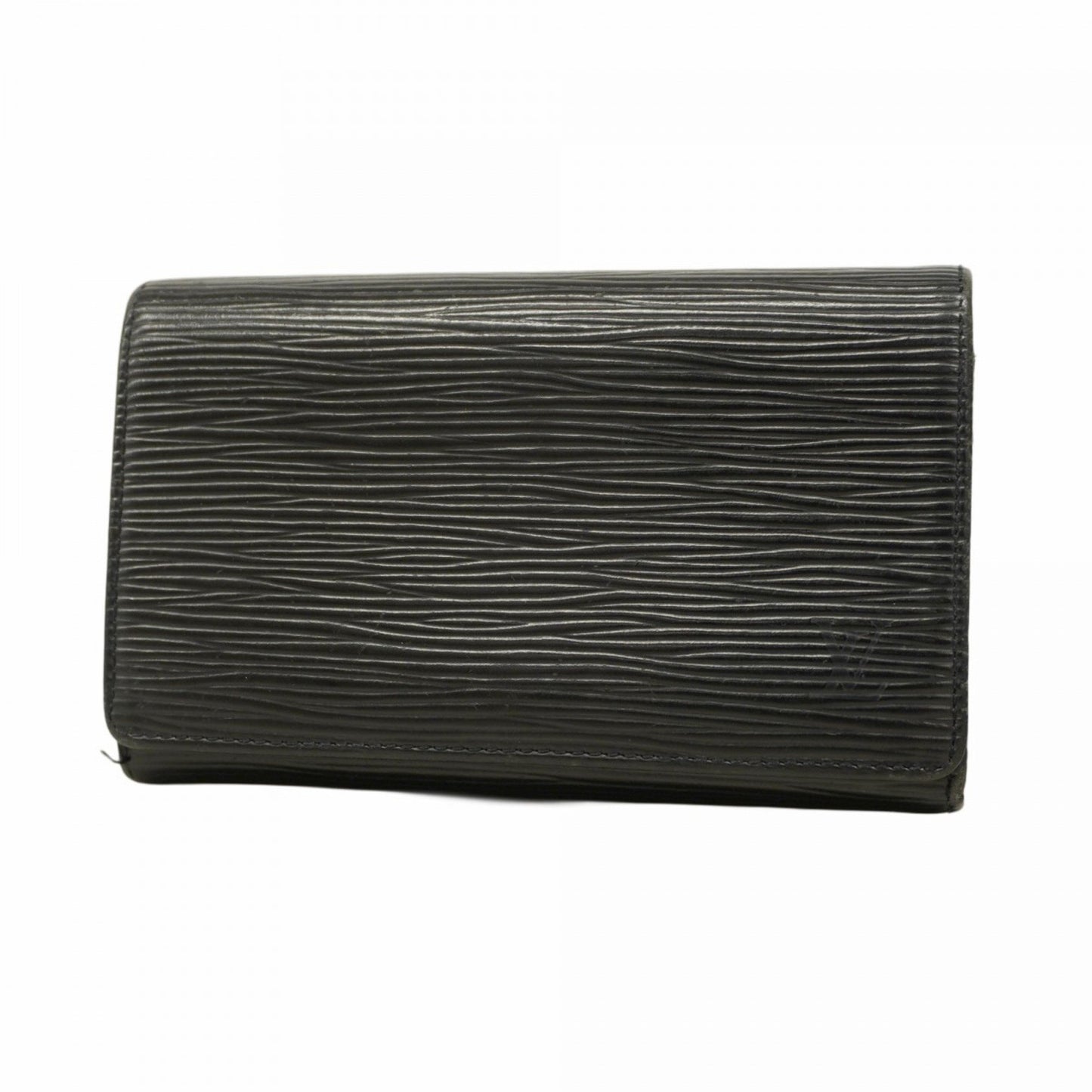 Louis Vuitton Epi Wallet Portefeuille Monnaie-Vieux-Tresor M63502 Noir