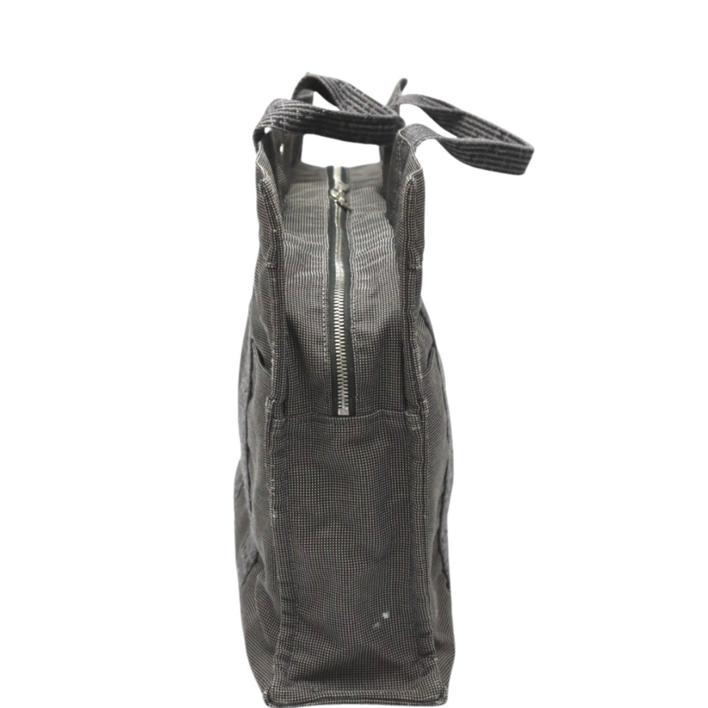 Hermes Tote Bag Mm Air Line Canvas Grey