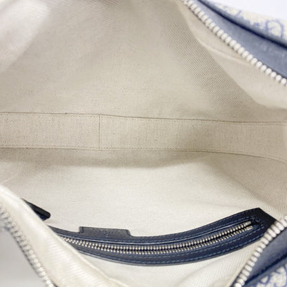 Gucci Gg Supreme Sherry Line Shoulder Bag 702823 Navy