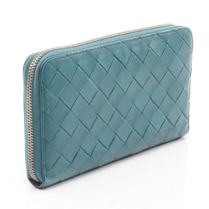 Bottega Veneta Intrecciato Round Long Wallet