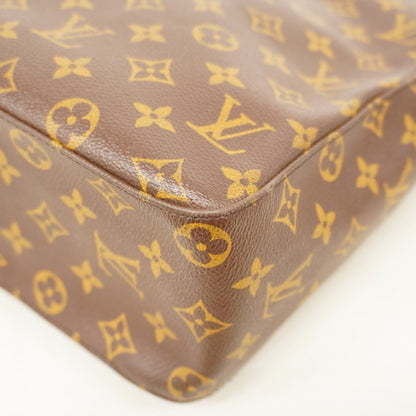 Louis Vuitton Monogram Looping Gm Shoulder Bag M51145 Brown