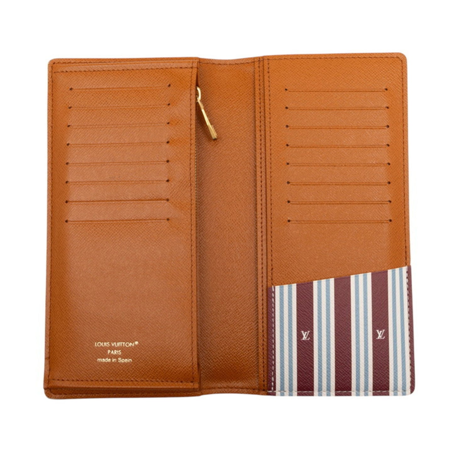 Louis Vuitton Monogram Heritage Portefeuille Brazza Long Wallet M15156 White