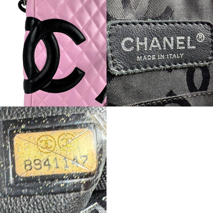 Chanel Cambon Line Shoulder Bag In Pink